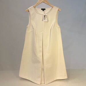 Prince Sleeveless Ivory A-line Mini Dress, Size S
